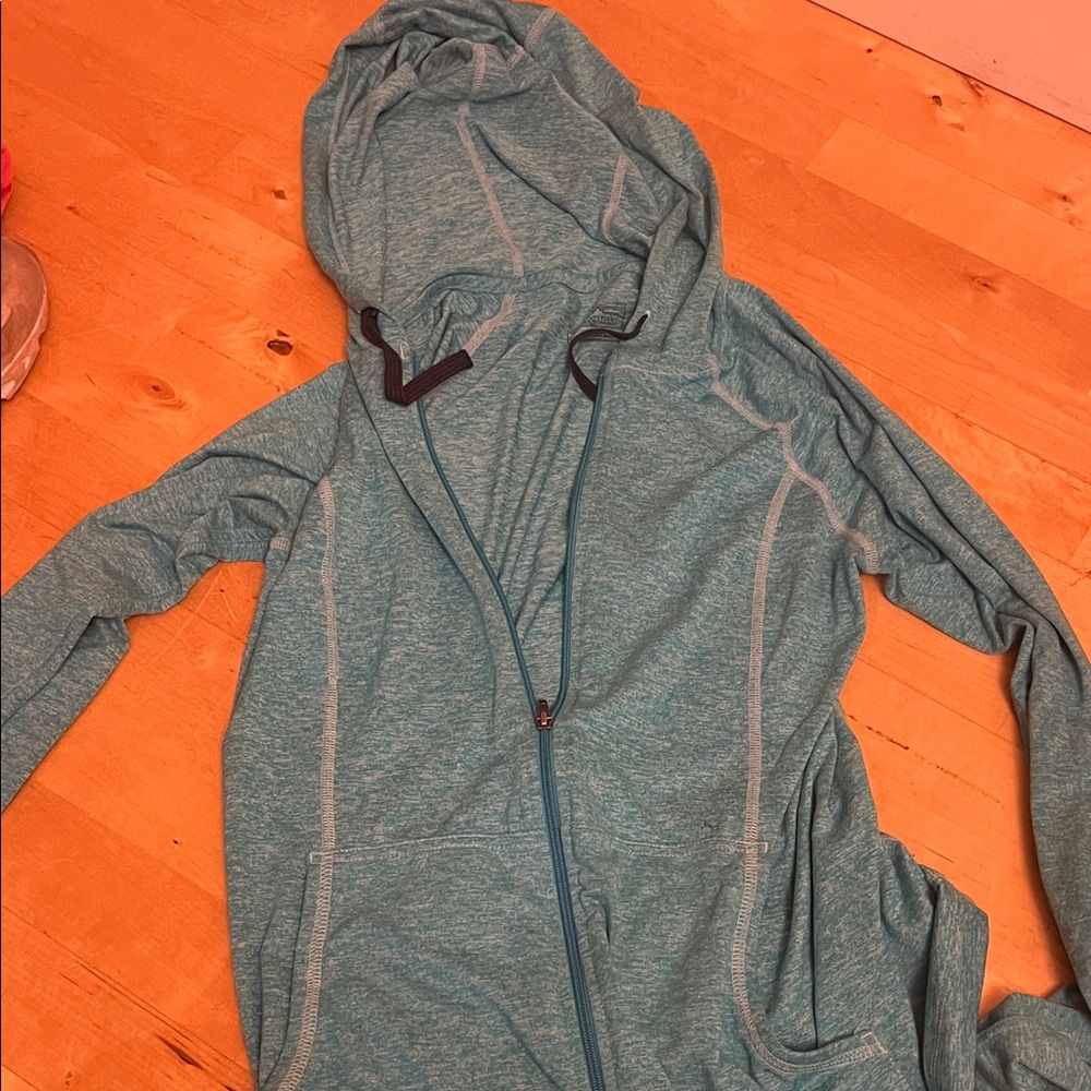 Patagonia Light Blue Heathered Top
